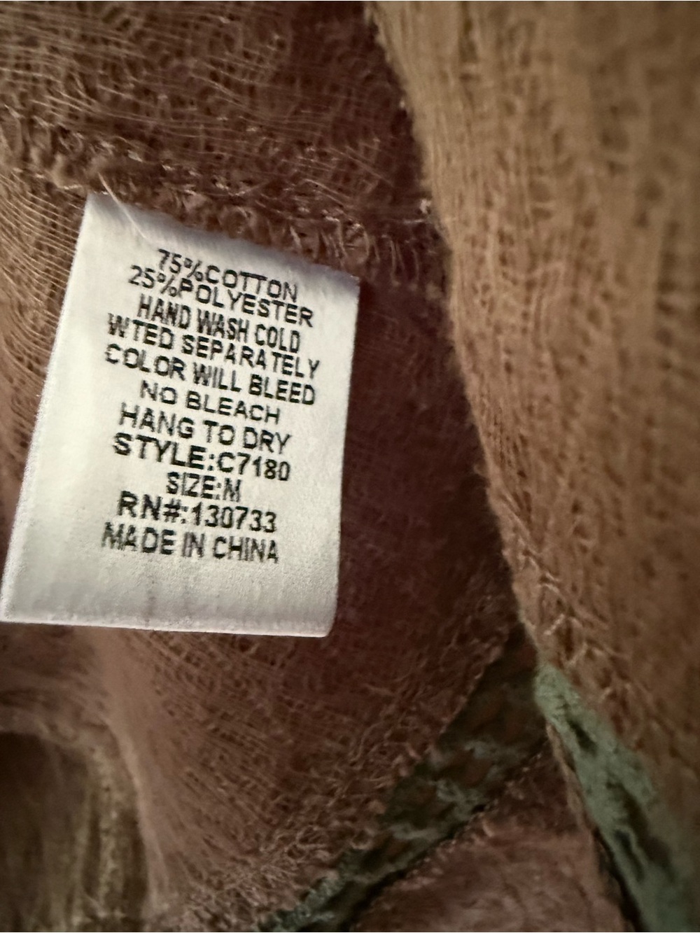 Umgee Brown Open-Front Textured Jacket - Picture 6 of 6